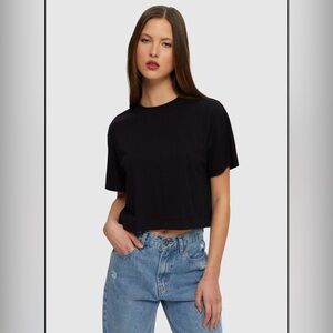 Wilfred Black Crop Tee